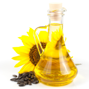 Sunflower oil for balancing Kapha dosha during oil pulling.