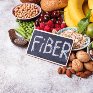 fiber rich foods help reduce inflammation.