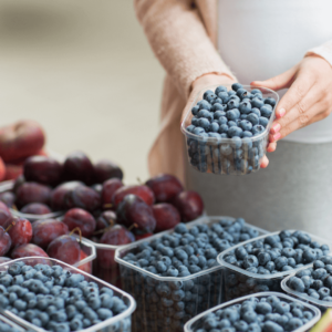 Fresh blueberries, a powerful anti-inflammatory food