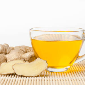 Ginger tea is a powerful Ayurvedic remedy that promotes deep sleep and fights inflammation.