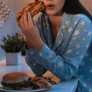 Eating heavy meals before bedtime can disrupt Ayurvedic sleep and increase inflammation.