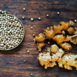 Turmeric and ginger, essential for anti-inflammatory diets.