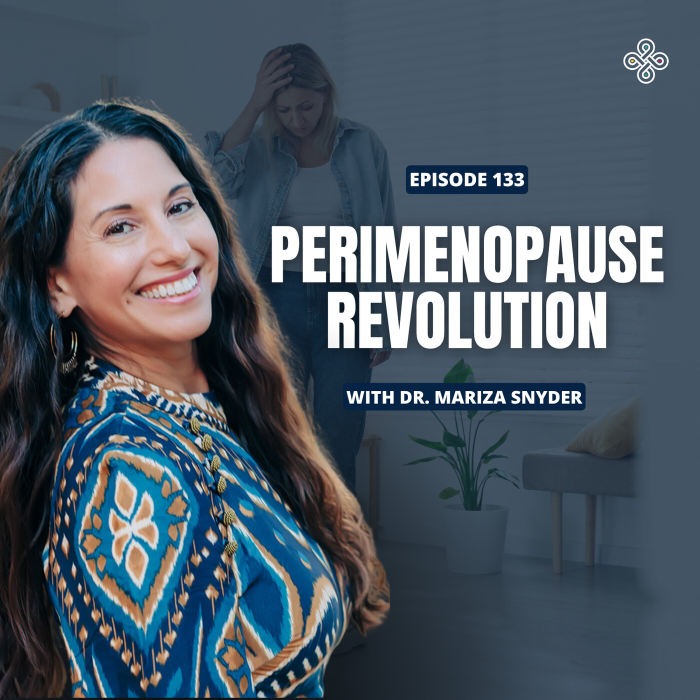 Ep. 133 – “The Perimenopause Revolution: Natural Tools to Reset Your Brain, Metabolism & Energy – with Dr. Mariza Snyder “